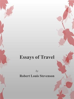 cover image of Essays of Travel